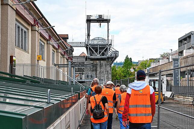 Bild 20: &bdquo;SÜDKURIER öffnet Türen&ldquo; im Rheinkraftwerk in Laufenburg