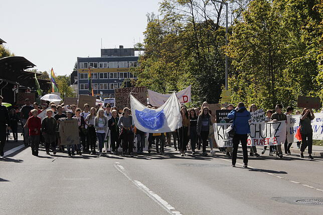 Bild 17: Bilder von der Fridays for Future-Demonstration in Villingen