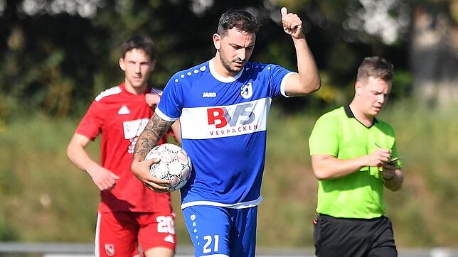 Zentrale Figur beim Favoriten: Zusammen mit hochkarätigen Neuzugängen tritt Davide Di Lionardo an, mit dem FC Erzingen den umgehenden ...