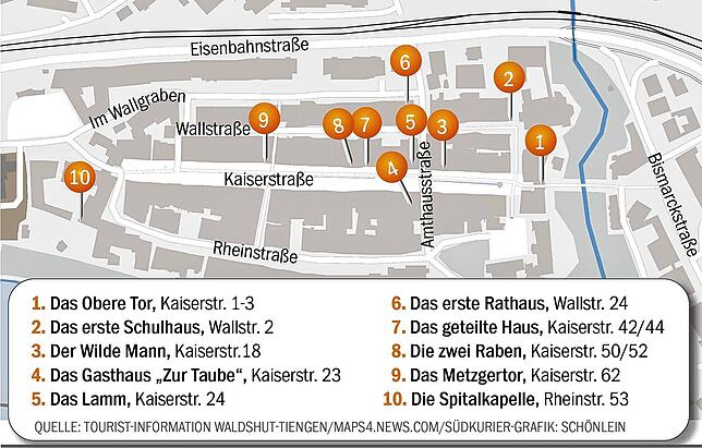 Bild 2: Hätten Sie es gewusst? So viel Geschichte steckt in diesen Waldshuter Gebäuden