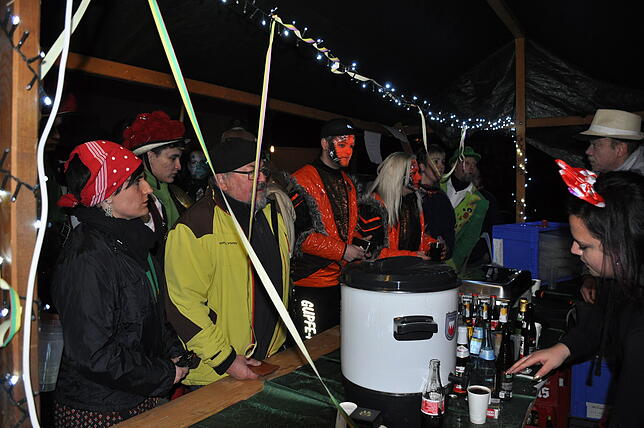 Bild 14: Bilder vom Schlüchttalnarrentreffen-Samstag: Nachtumzug und Narrendorf