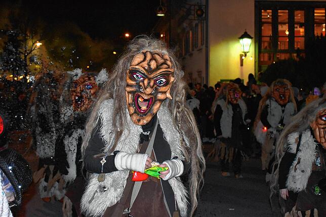 Die Wiiber-Zunft der Blitzgi-Schrätteli sind eine feste Größe bei der Wehrer Fasnacht.