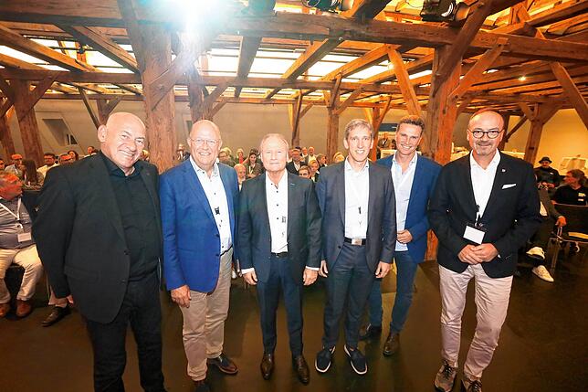Die Diskutanten des 25. Konzilgesprächs zur Attraktivität von Innenstädten (v.l.): Dr. Stefan Leuninger CIMA Berater + Management, Dr. ...