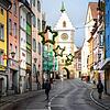 Sterne sorgen in der Überlinger Innenstadt jeden Winter für eine weihnachtliche Beleuchtung. Trotz Energiekrise sollen die Sterne auch ...