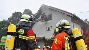 Der Feuerwehrbedarfsplan zeigt auf, wie die Herrischrieder Feuerwehr auch in Zukunft einsatzfähig bleibt. Das Bild zeigt die ...