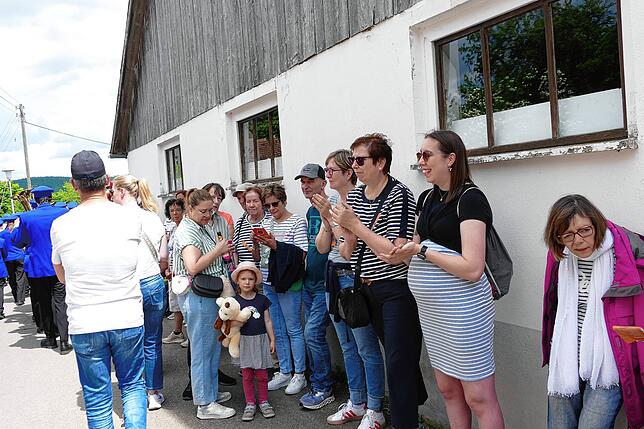Bild 20: Jubiläumsumzug zum 175. Geburtstag der Musikkapelle Mundelfingen krönt vier stimmungsvolle Tage.