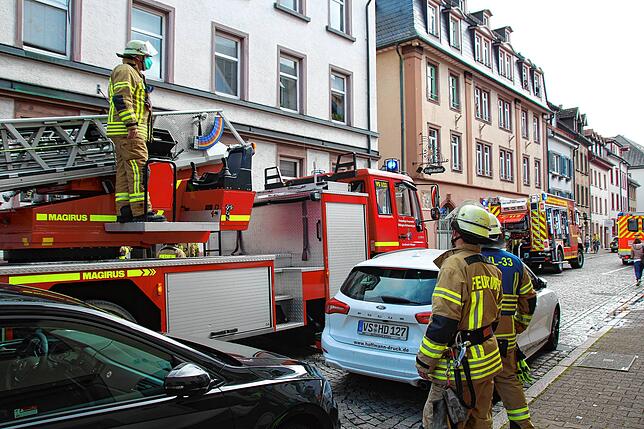 Bild 1: Alle Bilder zum Brand in der Villinger Gerberstraße