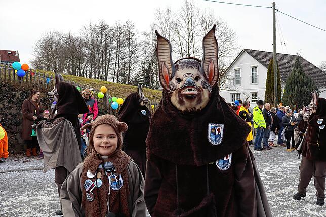 Bild 4: Rickenbach: Die schönsten Bilder vom farbenfrohen Narrenumzug 2025
