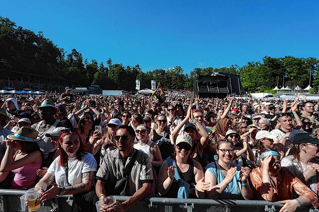 Bild 5: Weiter geht‘s – auch am zweiten Campus-Festival-Tag wird gefeiert