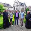 Das Orga-Team Beuroner Klosterfest (von links): Pater Sebastian Haas-Sigel, Prior, Gästepater und Wallfahrtsleiter, Volker Nagel vom ...