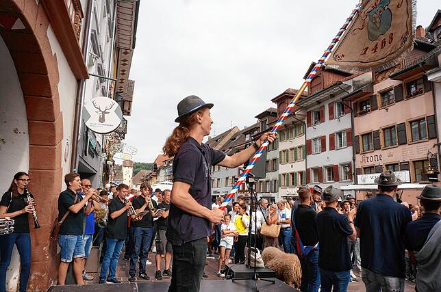 Bild 17: Bilder zur Chilbibocktaufe in Waldshut
