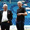 Haben gemeinsam viele Jahre des SC Freiburg geprägt: Ex-Präsident Fritz Keller (links) und Trainer Christian Streich, der nach der ...