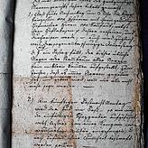 Fastnacht-Verkündzettel von 1826: Für einen Archivar bedeutet das Entziffern eines solchen Schriftstück akribische Kleinstarbeit.