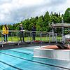 Das Freibad Solara in Königsfeld bereitet sich auf die Wiedereröffnung unter Corona-Auflagen ab dem 20. Juni 2020 vor. Bürgermeister ...