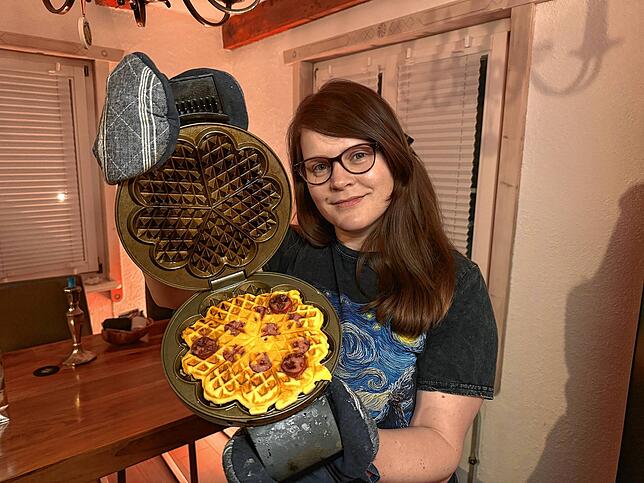 Maike Skerstins mag Dessert lieber herzhaft.