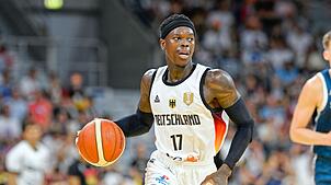 Dennis Schröder war bester Werfer gegen Slowenien.