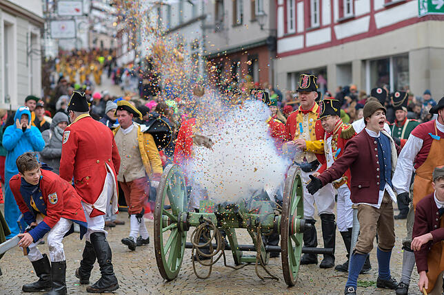 Bild 46: Tausende Hästräger und Musiker in Pfullendorf: Bilder vom Umzug (4)