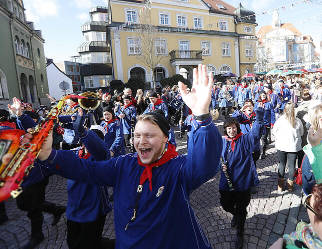 Bild 35: Bilder vom Kinderumzug in der Donaueschinger Innenstadt