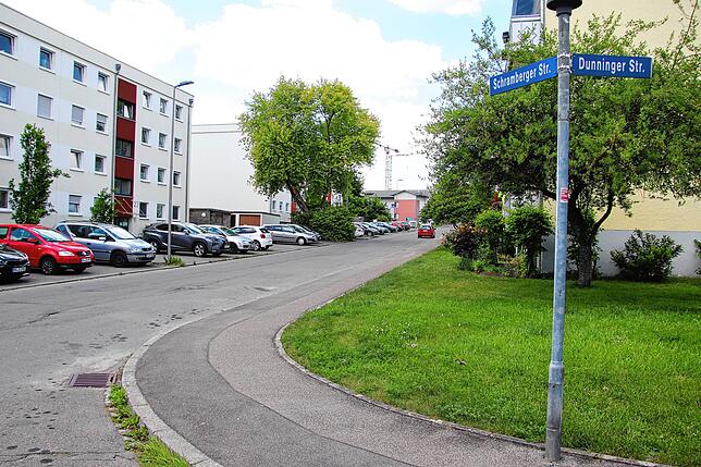 In der Schramberger Straße in Schwenningen stehen ausschließlich Mehrparteienhäuser.