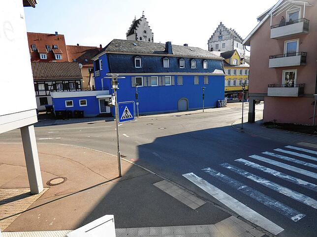 Mit dem Bau des Kreisverkehrs vor der Stadthalle soll Mitte April begonnen werden.
