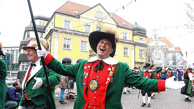 bt. Narro! Zunftmeister Michael Lehmann freut sich, dass es endlich wieder eine anständige Fasnet gibt.