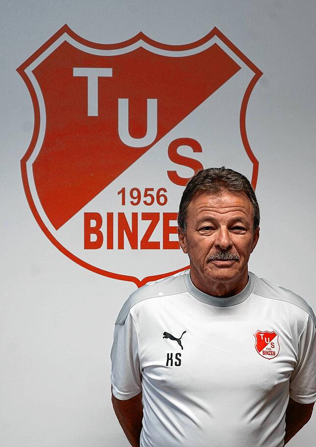 Trainer Karl-Frieder Sütterlin vom TuS Binzen: „Die Bezirksliga darf sich auf uns freuen.“