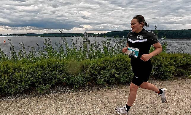 Bild 8: Galerie Swim & Run Überlingen Konstanzer Paul Nykiel siegt beim Swim & Run in Überlingen