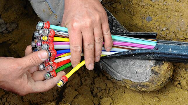 Solche Kabelbündel werden beim Breitbandausbau vergraben. Im kommenden Sommer soll Baubeginn für das kommunale Breitbandnetz in Wehr sein.