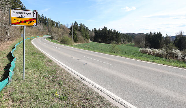 Auch die Landesstraße 178 bei Grüningen soll zum Teil erneuert werden.