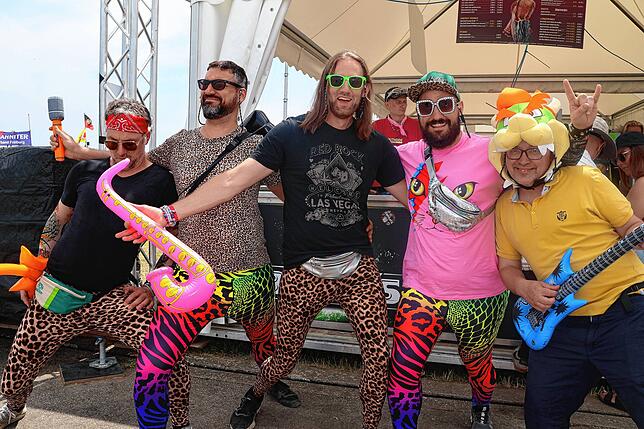 Bild 5: Wilde Outfits in Sicht: Das sind die modischsten Leute auf dem Southside Festival 2025