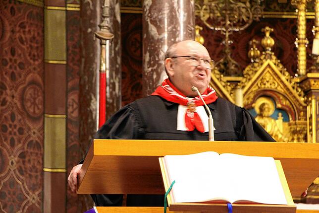 Bild 12: Ökumenische Narrenmesse in St. Peter & Paul Bonndorf