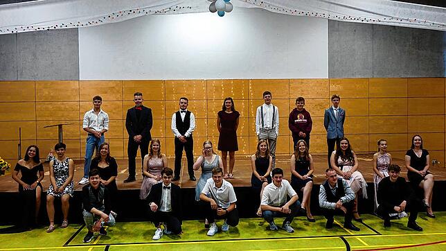 Die Abschlussklasse R10a der Christlichen Schule Hochrhein.