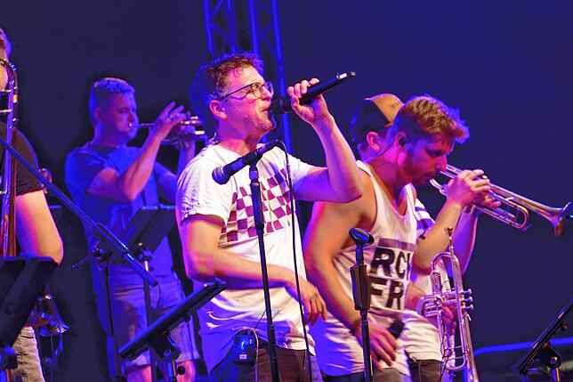 Jubiläumsfest 175 Jahre Musikkapelle Mundelfingen erster Tag