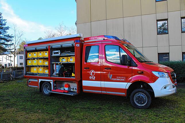 Der neue Höhenrettung-Einsatzwagen.