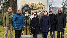 Von links: Eckehard Pfeiffer, Ralf Baumert, Roberta Mincone, Silke Regitz,Ottokar Graf und Roland Striebel.