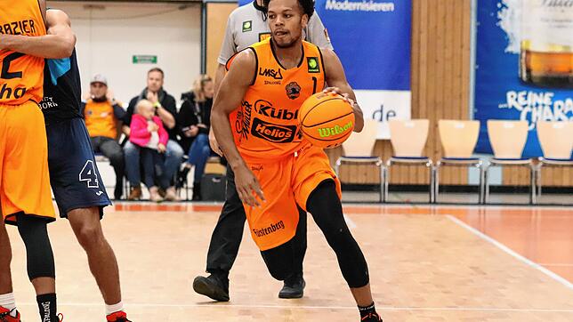 Schwenningens Point Guard Nate Britt hatte mit einer starken zweiten Hälfte großen Anteil am Auswärtssieg der wiha Panthers in Trier.
