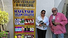 Reinhard A. Weigelt freut sich auf das neuerliche Kleinkunstfestival „Kultur goes Salem College“. Der Vorverkauf findet am Kiosk in der ...
