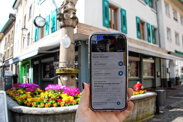 Die eingesprochenen Tonspuren der Stadtführer aus Waldshut-Tiengen machen die digitale Stadtführung lebendig.