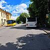 Hier soll bald ein neuer, barrierefreier Busbahnhof für sechs bis acht Busse entstehen.