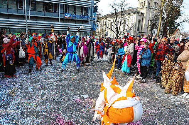 Bild 9: Großer Narrenumzug 2024 in Konstanz &ndash; die besten Bilder gibt&lsquo;s hier &ndash; Teil 4
