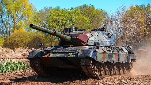 Zwanzig Jahre lang war der 42 Tonnen schwere &bdquo;Leopard 1&ldquo; (hier in einer frühen Version) das Haupt-Waffensystem der ...