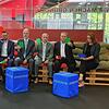 Grün für Zustimmung, Rot für Ablehnung – fünf Häfler Oberbürgermeister-Bewerber machen beim Kandidaten-Talk des SÜDKURIER ihre ...