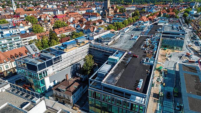 Kurz vor dem Eröffnungstermin präsentiert sich die Cano-Baustelle Ende Oktober weitgehend fertiggestellt.