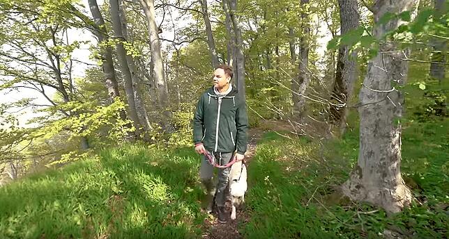 Thomas Sausen im Blumberger Wald