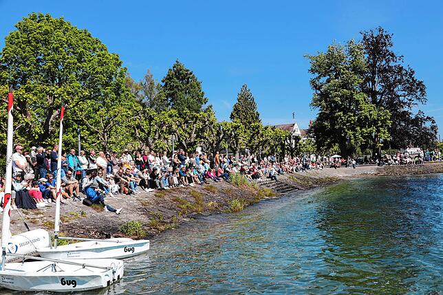 Bild 30: Spektakulär! Die besten Fotos der Wasserski-Show im Konstanzer Trichter