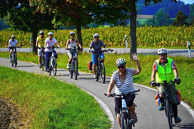 Bild 13: Tolle Bilder von der Apfelradlrunde in Markdorf