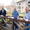 Thorsten Gompper, Michael Weber und Markus Wannenmacher (v.l.) stehen stellvertretend für die Initiatoren der Hilzinger ...