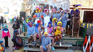 Bild : Meersburger Fasnacht: Die schönsten Bilder vom Kärrelerennen 2025