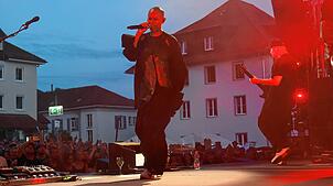 Bild : Open Air in Markdorf: Grandioser Auftakt der Band Skunk Anansie in Markdorf
