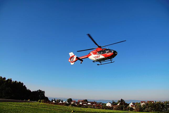 Der DRF-Rettungshubschrauber sorgt für schnelle Hilfe am Bodensee und im Hinterland.